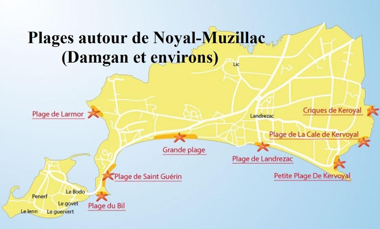 Domaine De La Tranquillite V Villa Noyal-Muzillac Eksteriør bilde